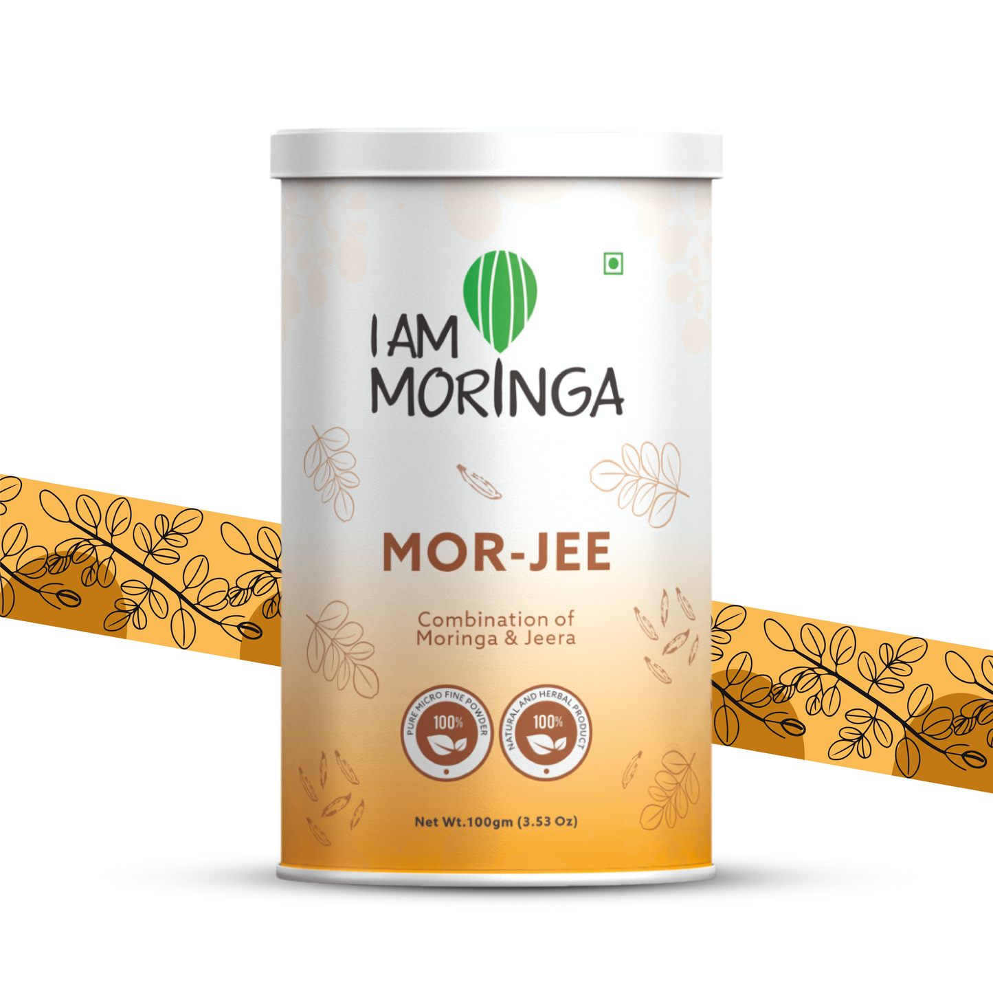 Mor-Jee 100 gm (Moringa + Jeera)