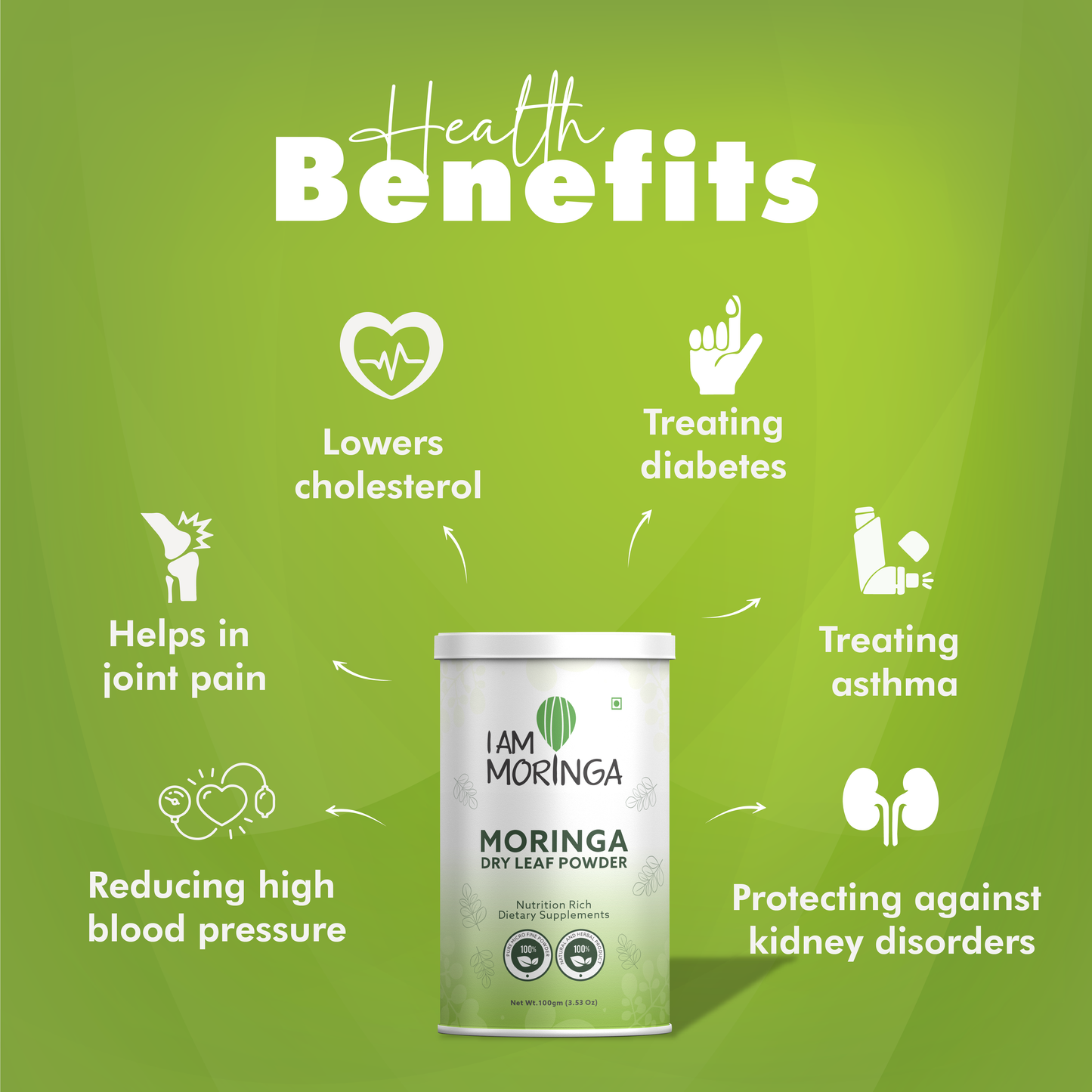 Moringa Leaf Powder 100 gms