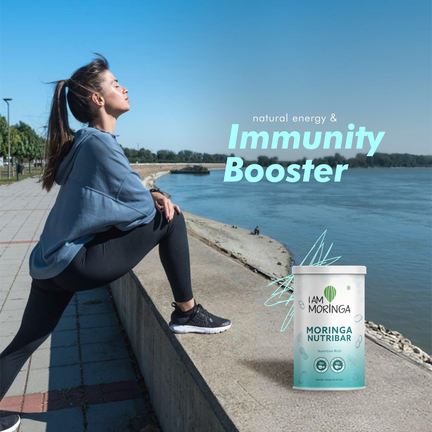 Moringa Nutribar 160 gm