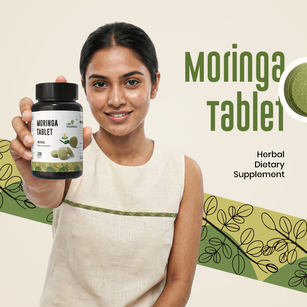 Moringa Tablets (Uncoated) - 120 nos