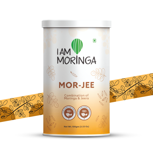 Mor-Jee 100 gm (Moringa + Jeera)
