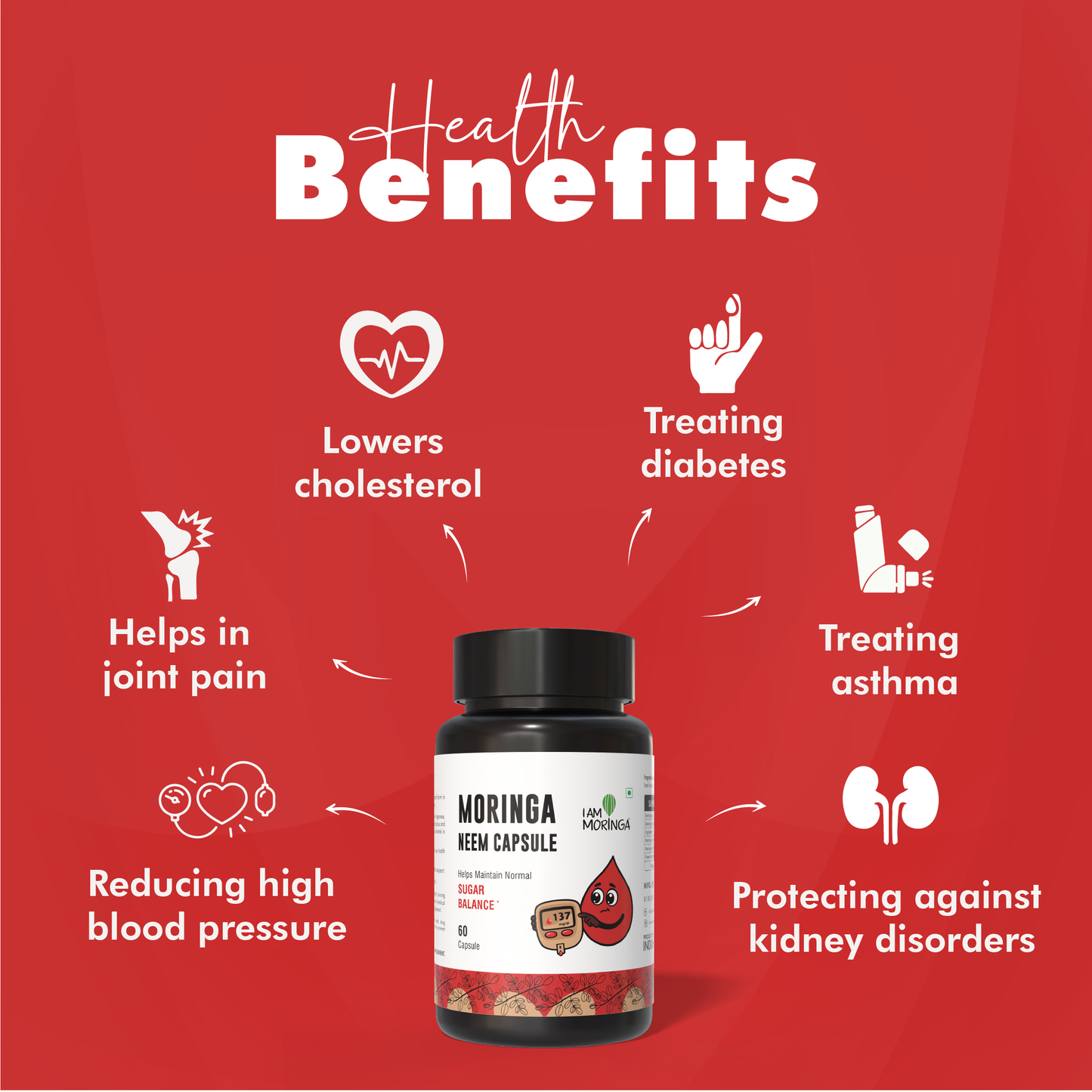 Moringa Dia Care 60 Capsules