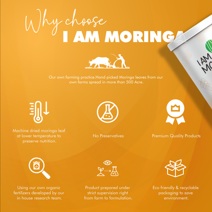 Moringa Soup 100 Gram + Moringa effervescent tablet  + Mor Jee 100 Gram