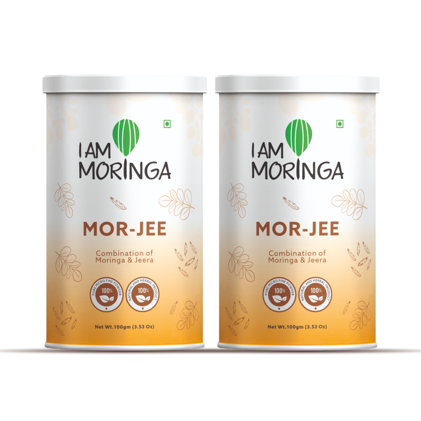 Mor-Jee 100 gm (Moringa + Jeera)