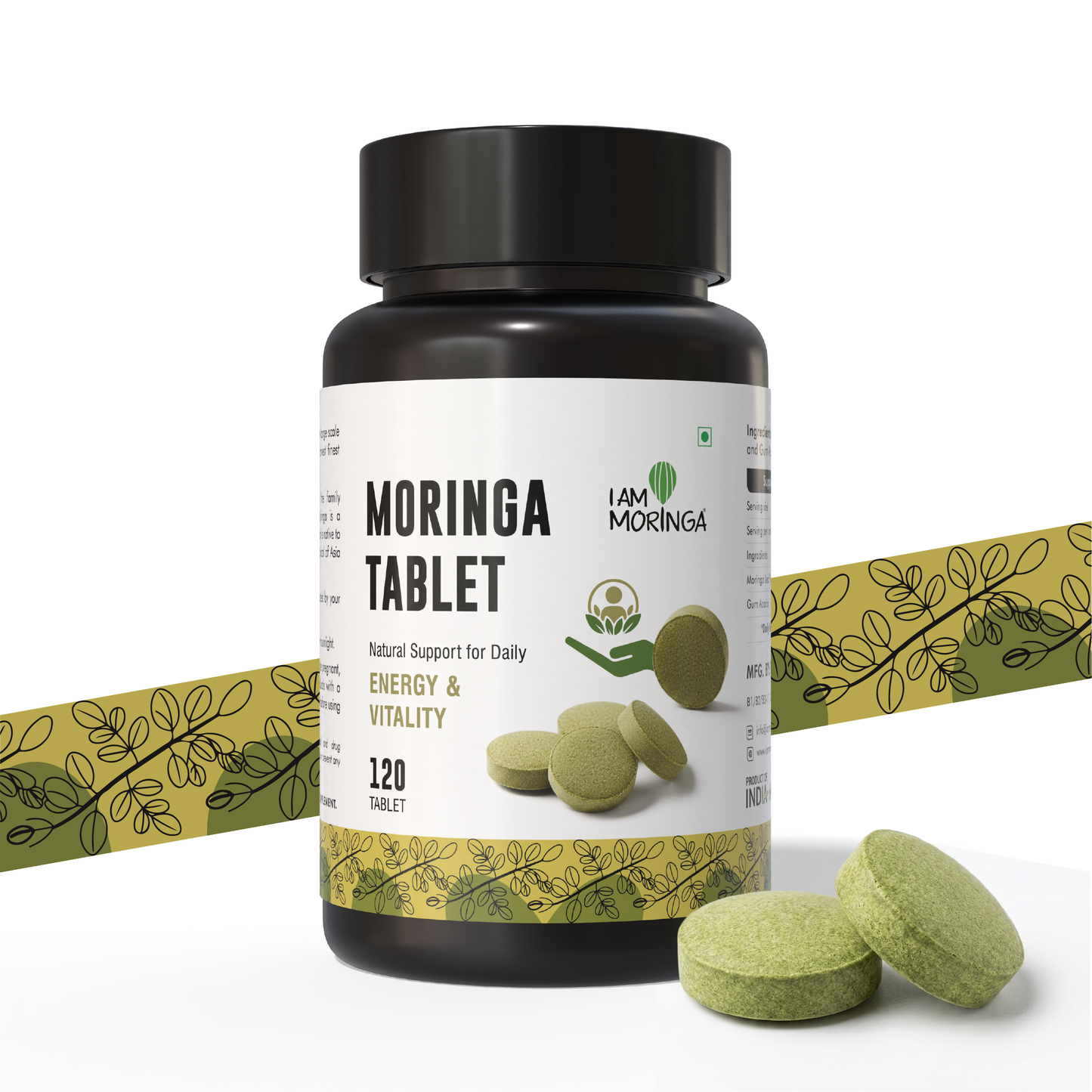 Moringa Tablets (Uncoated) - 120 nos